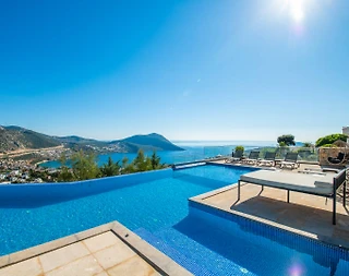 Kaş Kalkan'da Benzersiz Deniz Manzaralı, Özel Havuzlu, 5+1 Lüks Villa - 4