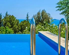 Kaş Kalkan'da Benzersiz Deniz Manzaralı, Özel Havuzlu, Geniş Villa - 2