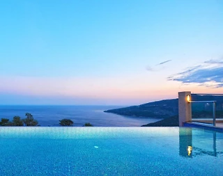 Kaş Kalkan'da Büyüleyici Deniz Manzaralı, Özel Havuzlu, Hamamlı Villa - 3