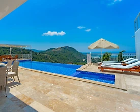 Kaş Üzümlü'de Muhteşem Doğa İçerisinde, Özel Havuzlu, Kiralık Villa - 3