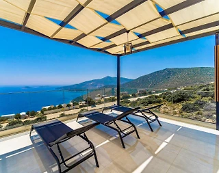 Kaş Kalkan'da Deniz Manzaralı, Modern Tasarımlı, Konforlu Villa - 5