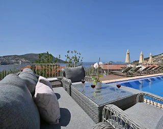 Kaş Kalkan'da Deniz Manzaralı, Özel Havuzlu, Ailelere Uygun Villa - 4