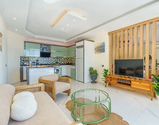 Kaş Kalkan'da Deniz Manzaralı, Özel Havuzlu, Balayı Villası - 4