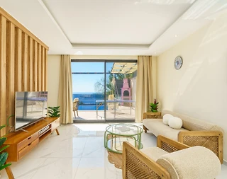 Kaş Kalkan'da Deniz Manzaralı, Özel Havuzlu, Balayı Villası - 2