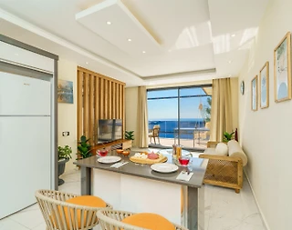 Kaş Kalkan'da Deniz Manzaralı, Özel Havuzlu, Balayı Villası - 5