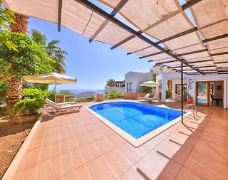 Kaş Kalkan'da Deniz Manzaralı, Özel Havuzlu, Ferah Villa - 3