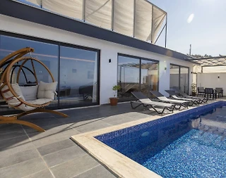 Kaş Kalkan'da Deniz Manzaralı, Özel Havuzlu, Jakuzili Villa - 4