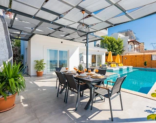 Kaş Kalkan'da Deniz Manzaralı, Özel Havuzlu, Jakuzili Villa - 5