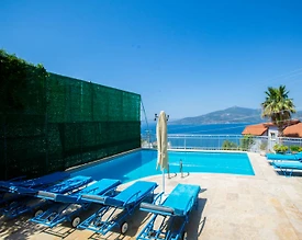Kaş Kalkan'da Deniz Manzaralı, Özel Havuzlu, Kiralık Villa - 2