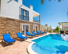 Kaş Kalkan'da Deniz Manzaralı, Özel Havuzlu, Lüks 5+1 Villa - 3