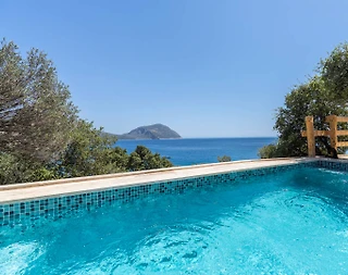 Kaş Kalkan'da Deniz Sıfır Konumda, Özel Havuzlu, Manzaralı Villa - 5