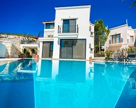 Kaş Kalkan'da Deniz ve Doğa Manzaralı, Özel Havuzlu, 4+1 Villa - 3