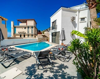 Kaş Kalkan'da Deniz ve Doğa Manzaralı, Özel Havuzlu, 4+1 Villa - 5