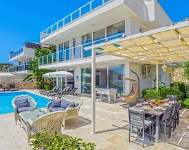 Kaş Kalkan'da Denize Yakın, Kalabalık Aileler İçin Uygun, Şık Villa - 3