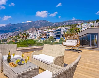 Kaş Kalkan'da Denize Yakın Konumda, Özel Havuzlu, Lüks Villa - 5