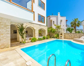 Kaş Kalkan'da Denize Yakın, Özel Havuzlu, 8 Kişilik Villa - 2