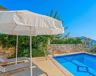 Kaş Kalkan'da Denize Yakın, Özel Havuzlu, Deniz Manzaralı Villa - 3