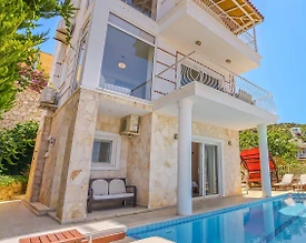 Kaş Kalkan'da Denize Yakın, Özel Havuzlu, Konforlu Villa - 3