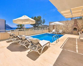 Kaş Kalkan'da Denize Yakın, Özel Havuzlu, Merkezi Villa - 2
