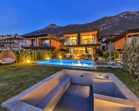 Kaş Kalkan'da Denize Yakın, Özel Havuzlu, Merkezi Villa - 3