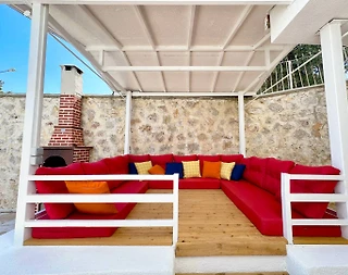 Kaş Kalkan'da Denize Yakın, Özel Havuzlu, Merkezi Villa - 5