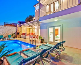 Kaş Kalkan'da Denize Yakın, Özel Havuzlu, Merkezi Villa - 2