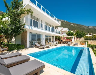 Kaş Kalkan'da Denize Yakın, Kalabalık Aileler İçin Uygun, Şık Villa - 4