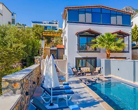 Kaş Kalkan'da Denize Yürüme Mesafesinde, Özel Havuzlu, Tatil Villası - 2
