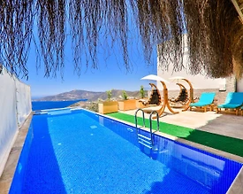 Kalkan Kördere'de Balayı Çiftlerine Uygun, Özel Havuzlu, Tatil Villası - 2