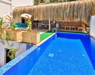 Kalkan Kördere'de Balayı Çiftlerine Uygun, Özel Havuzlu, Tatil Villası - 3