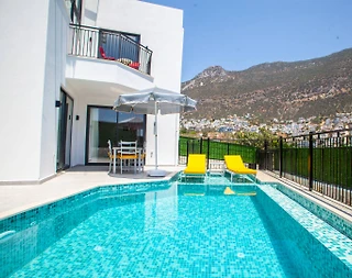Kaş Kalkan'da Doğa Manzaralı, Özel Havuzlu, Kiralık Villa - 1