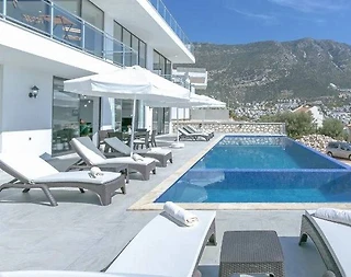 Kaş Kalkan'da Doğa Manzaralı, Özel Havuzlu, Lüks Villa - 3