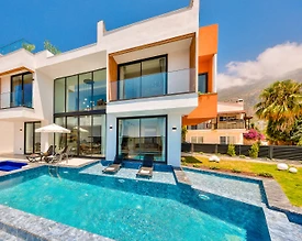 Kaş Kalkan'da Enfes Deniz Manzaralı, Özel Havuzlu, 4 Kişilik Villa - 2