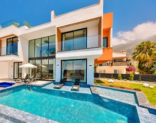 Kaş Kalkan'da Enfes Deniz Manzaralı, Özel Havuzlu, 4 Kişilik Villa - 2