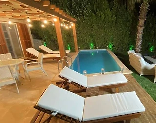 Kaş Kalkan'da Enfes Deniz Manzaralı, Özel Havuzlu, 6 Kişilik Villa - 5