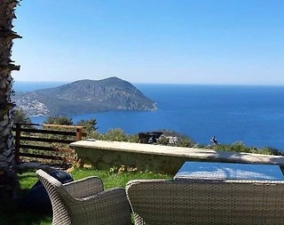 Kaş Kalkan'da Enfes Deniz Manzaralı, Özel Havuzlu, 6 Kişilik Villa  - 4