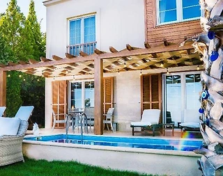 Kaş Kalkan'da Enfes Deniz Manzaralı, Özel Havuzlu, 6 Kişilik Villa  - 1