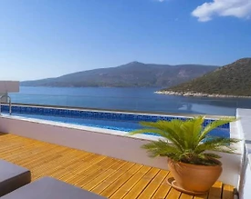 Kaş Kalkan'da Benzersiz Deniz Manzaralı, Özel Havuzlu, Estetik Villa - 3