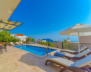 Kaş Kalkan'da Sonsuz Deniz Manzaralı, Özel Havuzlu, Modern Villa - 2