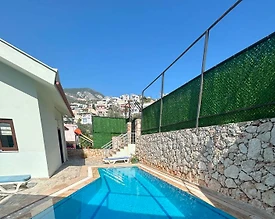 Kaş Kalkan'da Enfes Deniz Manzaralı, Özel Havuzlu, Nezih Villa - 3
