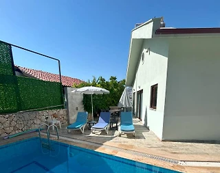 Kaş Kalkan'da Enfes Deniz Manzaralı, Özel Havuzlu, Nezih Villa - 4