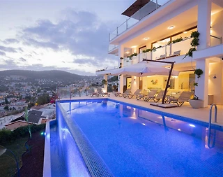 Kaş Kalkan'da Enfes Deniz Manzaralı, Sonsuzluk Havuzlu, Konforlu Villa - 3