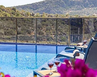 Kaş Bezirgan'da Enfes Doğa Manzaralı, Özel Havuzlu, İkiz Villa - 4