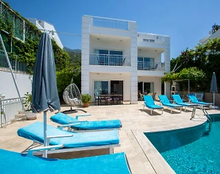 Kaş Kalkan'da Eşsiz Deniz Manzaralı, Özel Havuzlu, Ferah Villa - 1