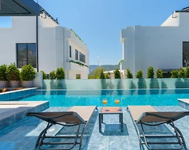 Kaş Kalamar Bölgesinde Geniş Ailelere Uygun, Özel Havuzlu, 4+1 Villa - 2