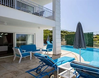 Kaş Kalkan'da Geniş Ailelere Uygun, Özel Havuzlu, 8 Kişilik Villa - 5