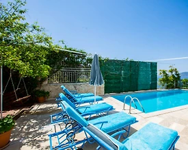 Kaş Kalkan'da Geniş Ailelere Uygun, Özel Havuzlu, 8 Kişilik Villa - 3