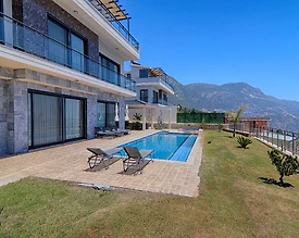 Kaş Kalkan'da Geniş Ailelere Uygun, Özel Havuzlu, Estetik Villa - 3