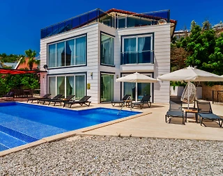 Kaş Kalkan'da Geniş Ailelere Uygun, Özel Havuzlu, Ferah Villa - 4