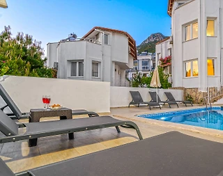 Kaş Kalkan'da Geniş Ailelere Uygun, Özel Havuzlu, Keyifli Villa - 5